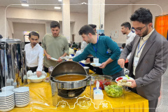 صبحانه شرکت‌کنندگان در تالار لاله دانشگاه علوم پزشکی شاهرود