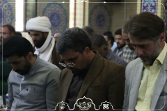 برگزاری نماز جماعت در مسجد بقیه‌الله