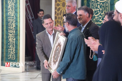 گزارش تصویری/ آیین پایانی مسابقات آوایی آقایان در جشنواره سی ام قرآن و عترت (بخش نخست)