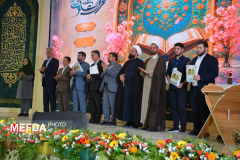 گزارش تصویری/ اهدای جوایز برگزیدگان مسابقات آوایی آقایان در جشنواره سی ام قرآن و عترت