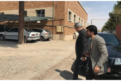 بازدید میدانی دکتر کرمانپور، رئیس مرکز روابط عمومی وزارت بهداشت از دانشکده بهداشت و بیمارستان امام حسین(ع) شاهرود