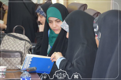 برگزاری مسابقه حفظ ۱۰ جزء قرآن کریم در سالن ابوالحسن خرقانی بخش بانوان