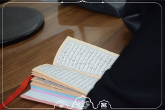 برگزاری مسابقه حفظ ۱۰ جزء قرآن کریم در سالن ابوالحسن خرقانی بخش بانوان