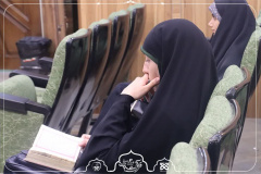 برگزاری مسابقه حفظ ۵ جزء قرآن کریم در سالن سلامت بخش بانوان