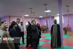 گزارش تصویری/ بازدید دکتر حبیبی از کوی گلستان دانشگاه علوم پزشکی شاهرود