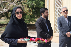 آیین اهتزاز پرچم در آغاز سال تحصیلی