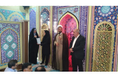 برگزاری آیین اختتامیه جشنواره نمازخوب،حس خوب با حضور دکتر محبوبه خواجه معاون فرهنگی و دانشجویی و حجت الاسلام والمسلمین باغشنی مسئول دفتر نهاد رهبری در مسجد بقیه الله  دانشگاه علوم پزشکی