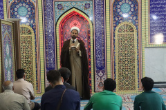 برگزاری آیین اختتامیه جشنواره نمازخوب،حس خوب با حضور دکتر محبوبه خواجه معاون فرهنگی و دانشجویی و حجت الاسلام والمسلمین باغشنی مسئول دفتر نهاد رهبری در مسجد بقیه الله  دانشگاه علوم پزشکی