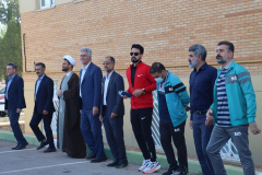 همایش پیاده‌روی دانشگاهیان در هفته تربیت بدنی