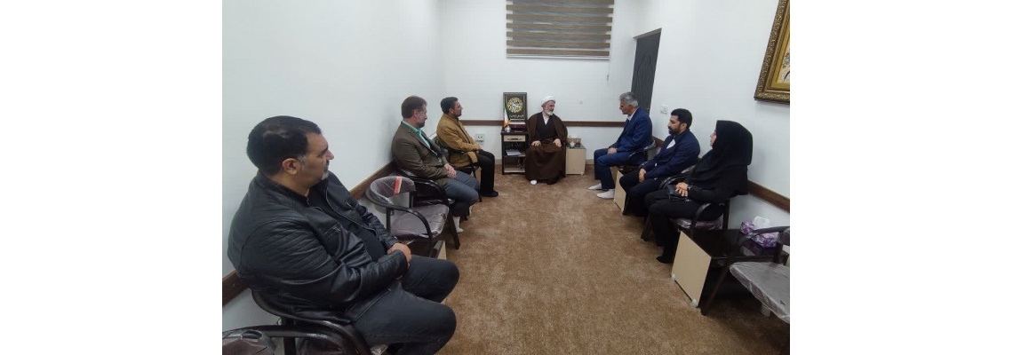 دیدار رئیس مرکز قرآن و عترت وزارت بهداشت با امام جمعه شاهرود