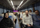 کاروان زائران اربعین از دانشگاه علوم پزشکی شاهرود بدرقه شد/ توصیه‌های بهداشتی رئیس دانشگاه