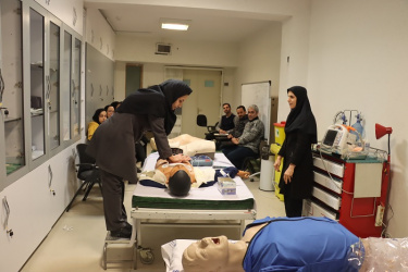 برگزاری کارگاه آموزشی "احیا "به صورت عملی و تئوری