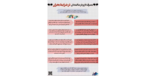 اینفوگرافیک/ مصرف دارو در سالمندان در شرایط بحران