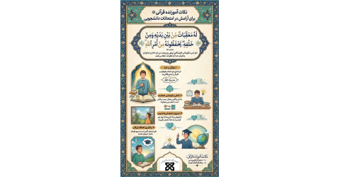 نکات آموزنده قرآنی برای آرامش در امتحانات دانشجویی