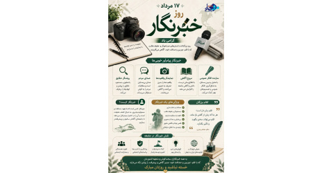 ۱۷مرداد، روز خبرنگار گرامی باد