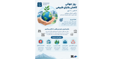۲۱مهر ماه  روز جهانی کاهش خطر بلایای طبیعی