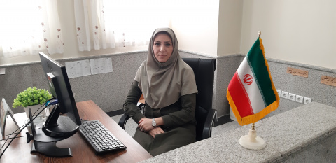 پیام تبریک سرپرست کمیته تحقیقات دانشجویی به دانشجوی برگزیده در شصت و سومین دوره جایزه بنیاد فرهنگی البرز