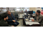 بازدید نوروزی ریاست محترم دانشگاه از ستاد معاونت توسعه مدیریت و منابع دانشگاه