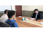 دیدار چهره به چهره معاون محترم توسعه مدیریت و منابع دانشگاه با همکاران محترم