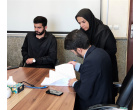 دیدار چهره به چهره معاون محترم توسعه مدیریت و منابع دانشگاه با همکاران محترم