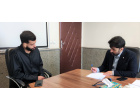 دیدار چهره به چهره معاون محترم توسعه مدیریت و منابع دانشگاه با همکاران محترم