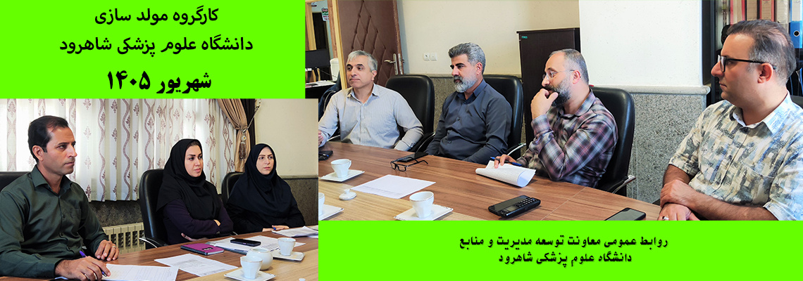 سومین جلسه کارگروه مولد سازی دانشگاه