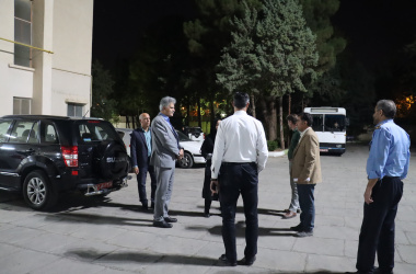 بازدید رئیس دانشگاه علوم پزشکی شاهرود از خوابگاه‌های دختران