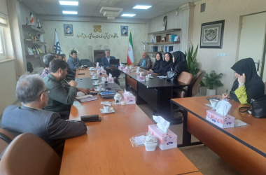 برگزاری جلسه کمیته پدافند غیرعامل دانشگاه  با حضور اعضای هیأت‌رئیسه