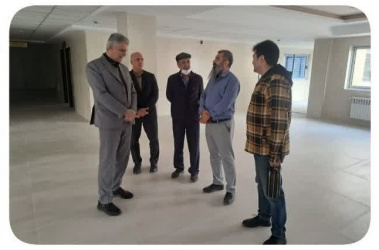 بازدید رئیس دانشگاه از کلینیک و دانشکده دندانپزشکی