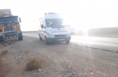 واژگونی خودروی پراید دو مصدوم برجای گذاشت.