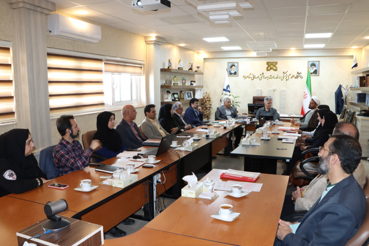 برگزاری اولین جلسه هیئت رییسه دانشگاه
