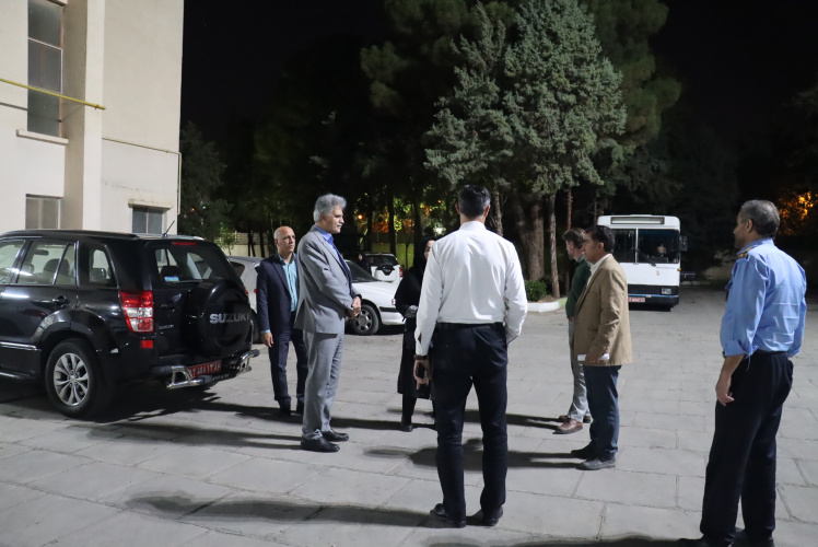 بازدید رئیس دانشگاه علوم پزشکی شاهرود از خوابگاههای دختران