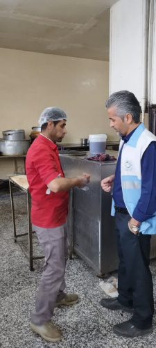 گزارش شانزدهمین روز از گشت نوروزی واحد بهداشت محیط شبکه بهداشت و درمانی میامی