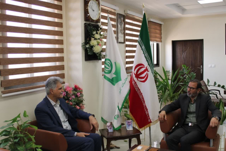 ملاقات رئیس دانشگاه علوم پزشکی شاهرود با مدیرکل دیوان محاسبات استان سمنان