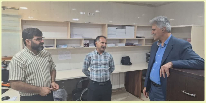 بازدید رئیس دانشگاه از پلی کلینیک تخصصی و فوق‌تخصصی بیمارستان امام حسین(ع)