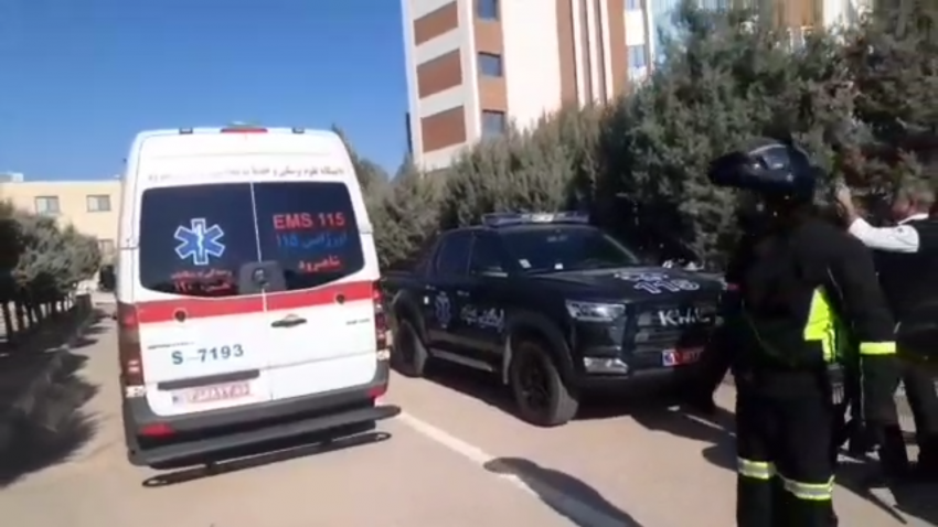 اعزام اضطراری کودک سه‌ساله با بالگرد اورژانس شاهرود