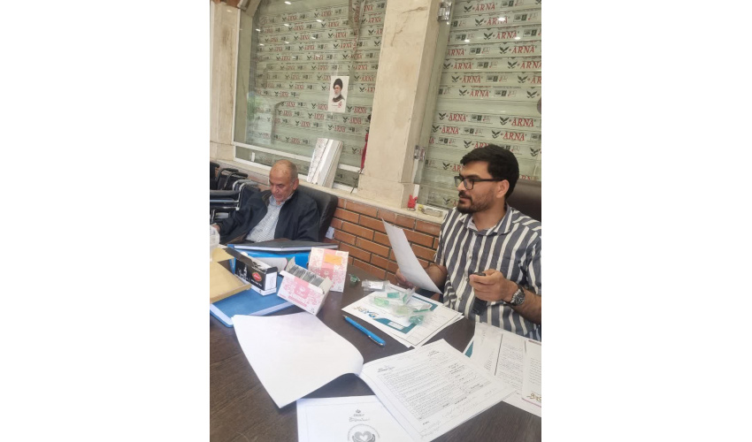 بازدید رئیس اداره خیرین سلامت و کارشناس دفتر مشارکتهای اجتماعی دانشگاه علوم پزشکی شاهرود جهت طرح ملیِ ارزیابی موسسات مردم نهاد و خیریه های سلامت از موسسه مردم نهاد گام‌های آسمانی