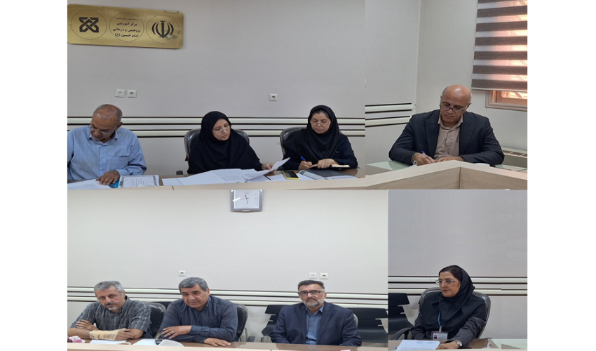 برگزاری نشست مشترک اداره خیرین دانشگاه با مسؤلین بیمارستان امام حسین(ع)