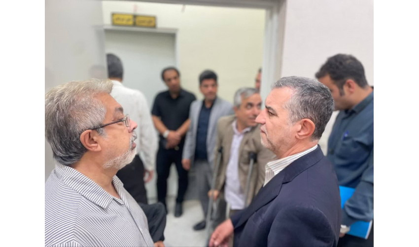 بازدید گروه چشم‌پزشکی کلینیک نور تهران از کلینیک تخصصی بیارجمند
