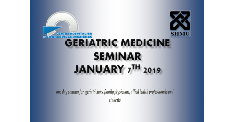 Seminar on Geriatric Medicine 7th January 2019
